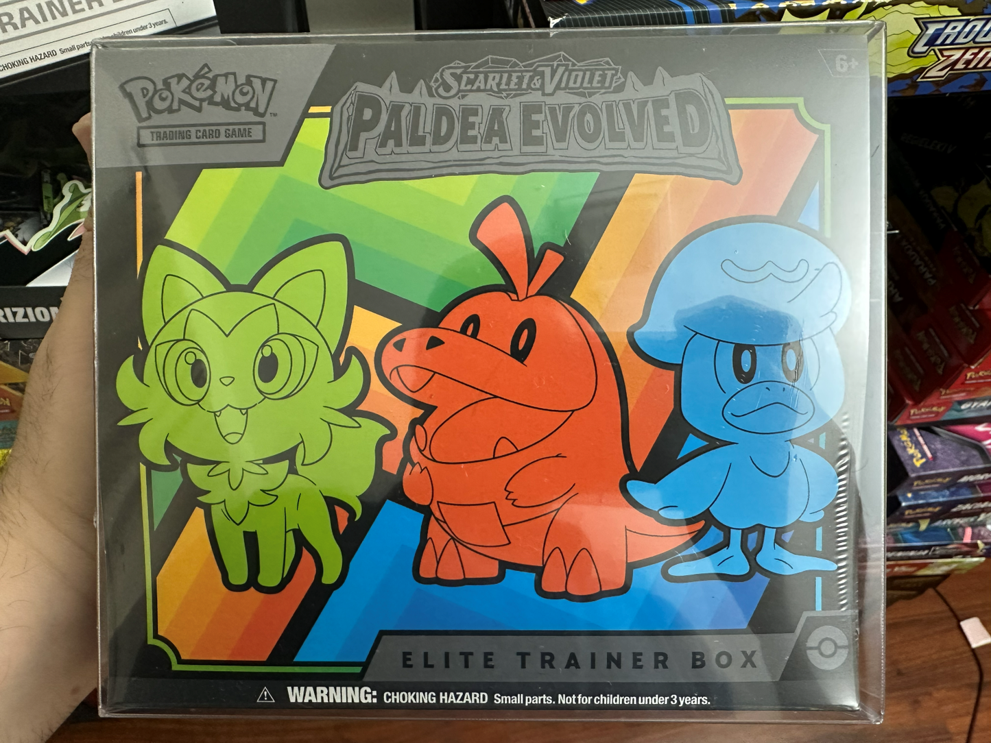 Paldea Evolved Elite Trainer Box