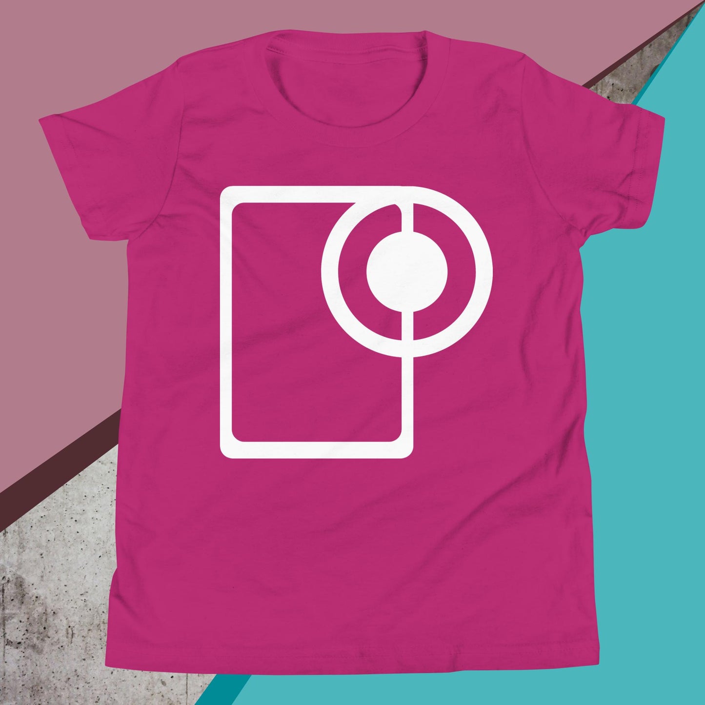 Merch: T-Shirt Youth - White Packopsy Logo