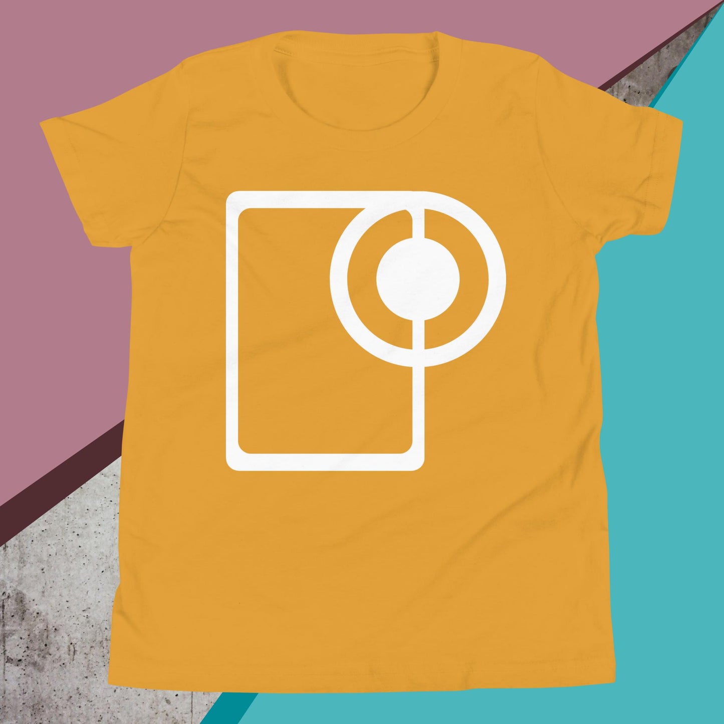 Merch: T-Shirt Youth - White Packopsy Logo