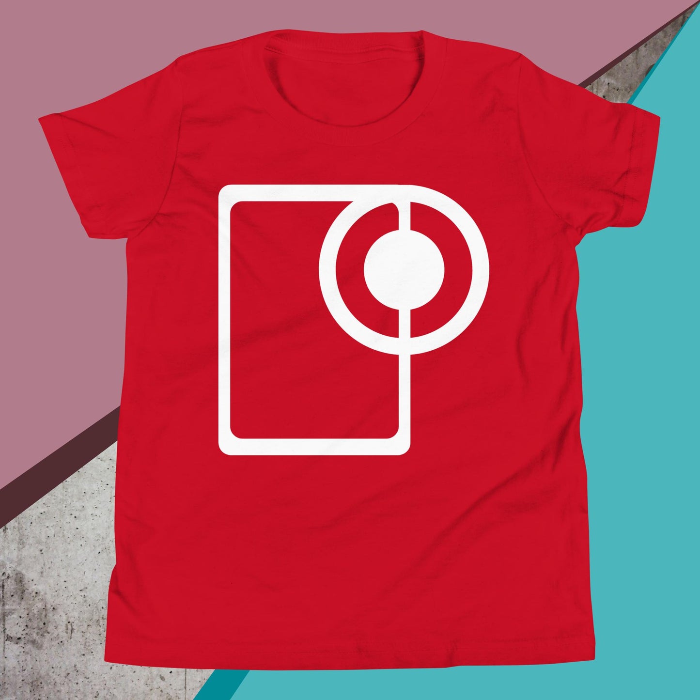 Merch: T-Shirt Youth - White Packopsy Logo
