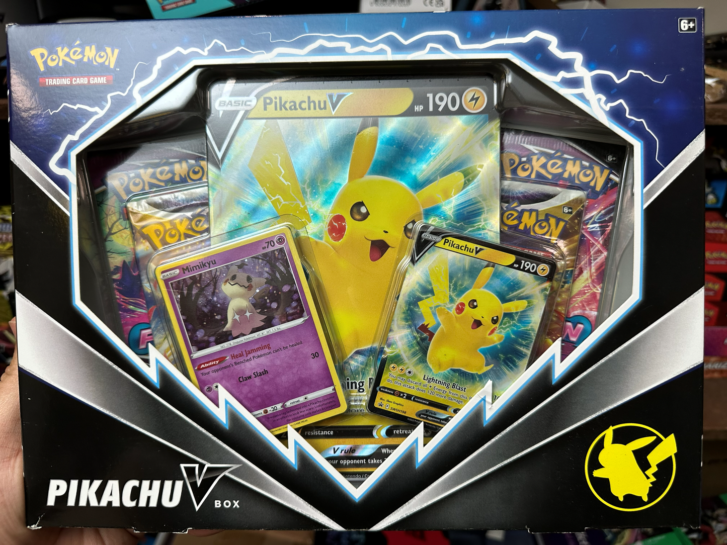 Pikachu V Box