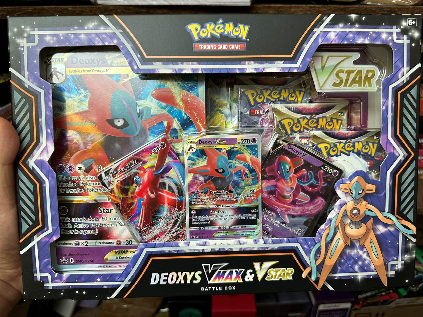 Deoxys VMAX and VSTAR Battle Box