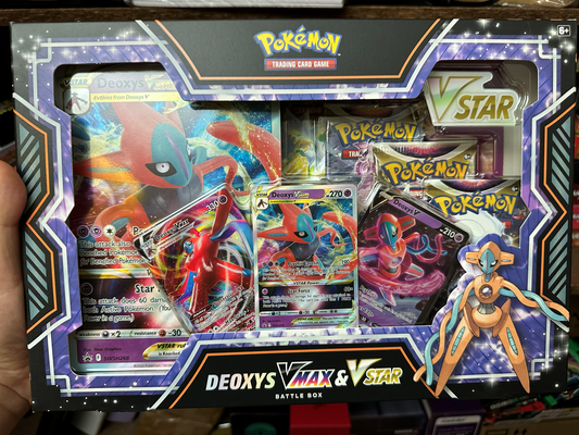 Deoxys VMAX and VSTAR Battle Box