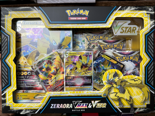 Zeraora VMAX and VSTAR Battle Box