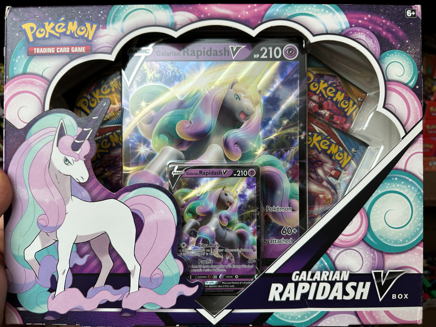 Galarian Rapidash V Box