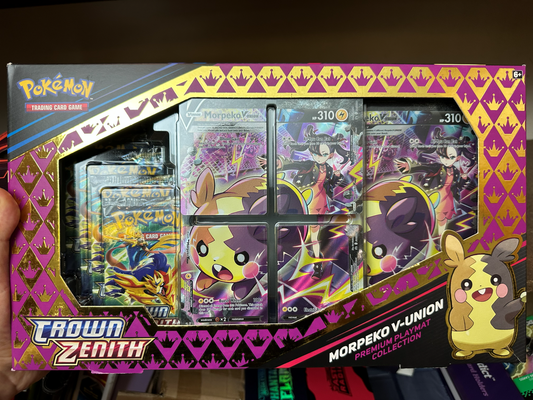 Crown Zenith Morpeko V-Union Premium Playmat Collection