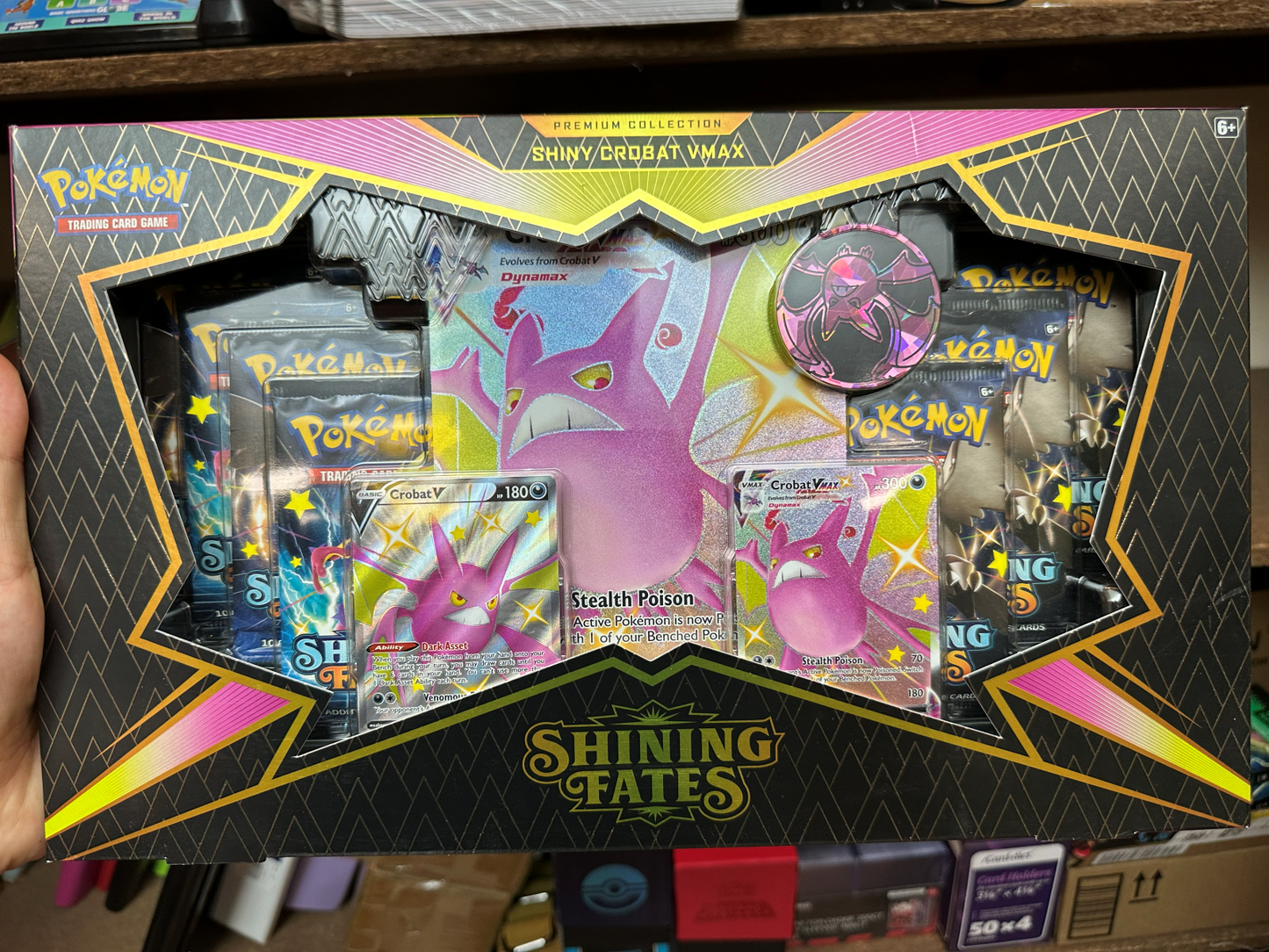 Shining Fates Shiny Crobat VMAX Premium Collection