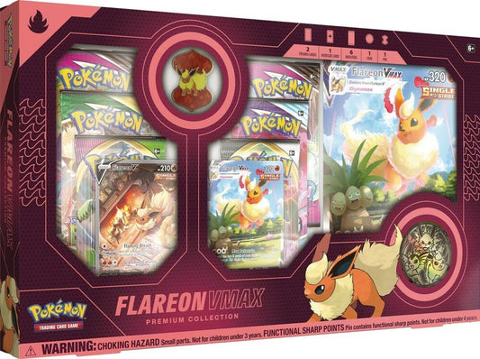 LIVE Rip & Ship - Premium Collection - Flareon VMAX