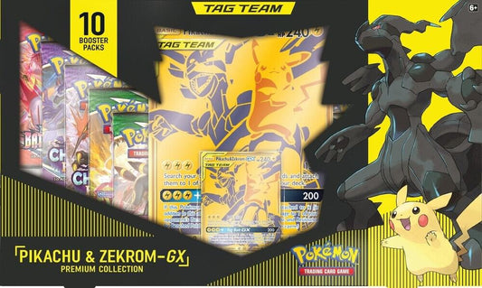 LIVE Rip & Ship - Premium Collection - Pikachu & Zekrom GX