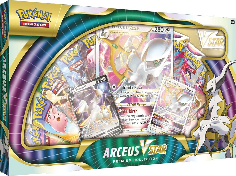 LIVE Rip & Ship - Premium Collection - Arceus VSTAR – Packopsy LLC