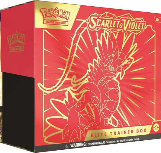 LIVE Rip & Ship - ETB - Scarlet & Violet Elite Trainer Box [Koraidon]