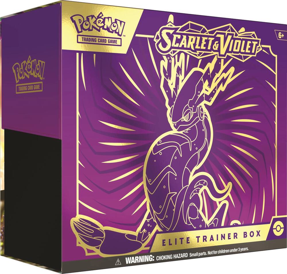 LIVE Rip & Ship - ETB - Scarlet & Violet Elite Trainer Box [Miraidon]