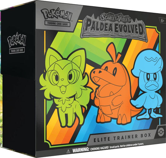 LIVE Rip & Ship - ETB - Paldea Evolved Elite Trainer Box