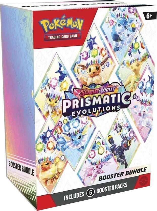 LIVE Rip & Ship - Booster Bundle - SV: Prismatic Evolutions (PRE)