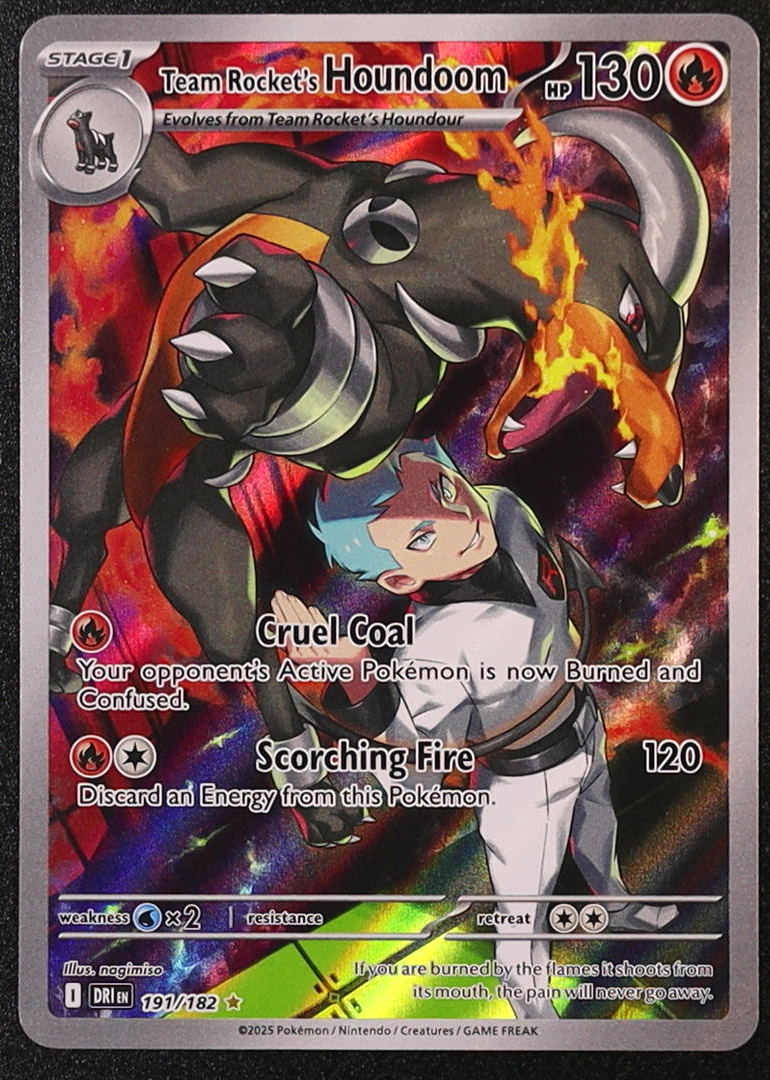 Team Rocket's Houndoom - 191/182 - SV10: Destined Rivals (DRI)