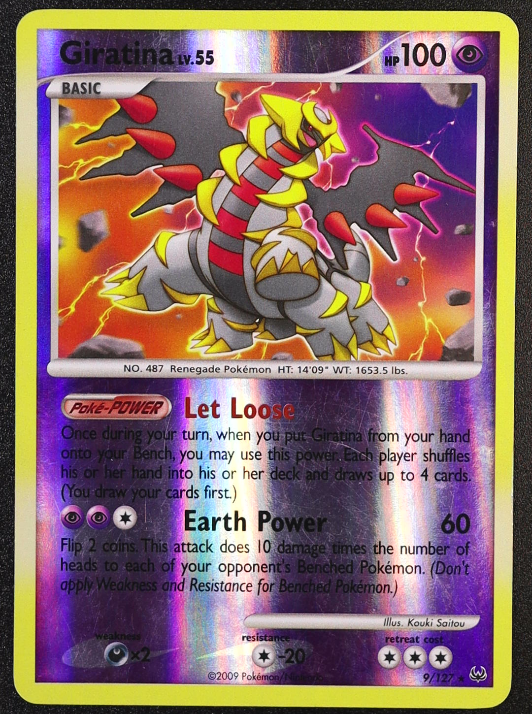 Giratina (9) - Platinum (PL)