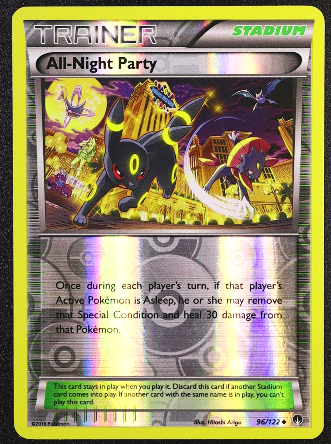 All-Night Party - XY - BREAKpoint (BKP) Reverse Holo